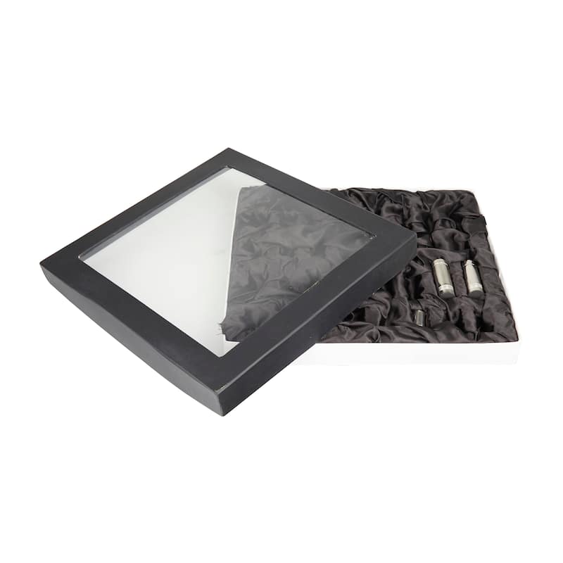 Aluminum Chess Game Set - 14"W, 4"H