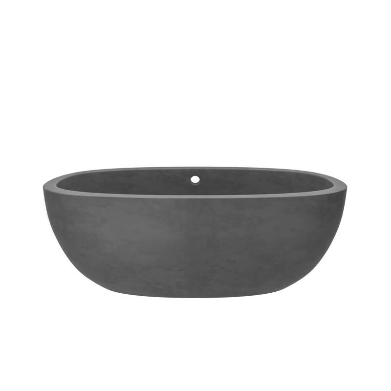 Native Trails Avalon 62" NativeStone Free Standing Bath Tub with