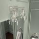 preview thumbnail 1 of 9, Hunter Van Nuys Bathroom Vanity Wall Light - Bathroom, Laundry - Transitional, Vintage, Farmhouse - Damp Rated! 15" - 2 Light - Brushed Nickel