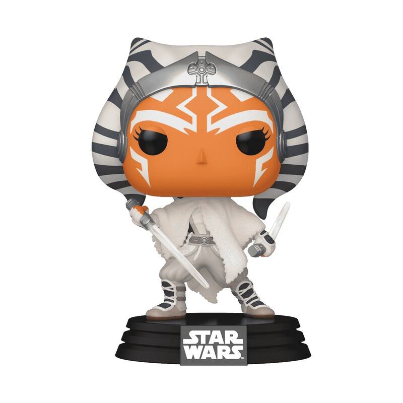 Funko POP! Star Wars Ahsoka Tano with Lightsabers 3.75" Vinyl Figure (#749) - Multi-Color
