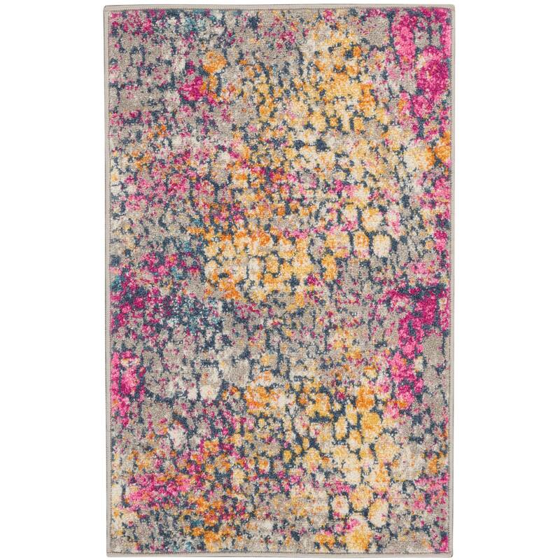 Nourison Passion Contemporary Abstract Area Rug