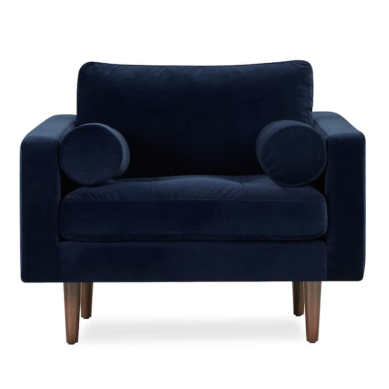 Poly & Bark Napa Fabric Lounge Chair