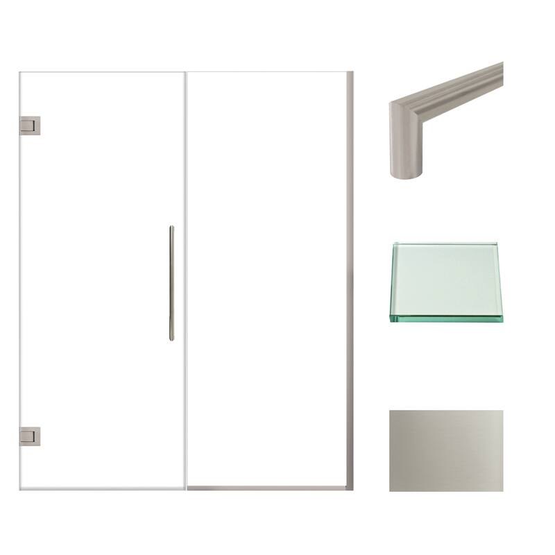 Transolid EHTB60307610C-T Elizabeth 76" High x 60" Wide Hinged Semi