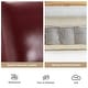 preview thumbnail 49 of 67, HULALA HOME Cigar Mid-century Modern Genuine Leather Recliner with Solid Wood Legs and Nailhead Trim