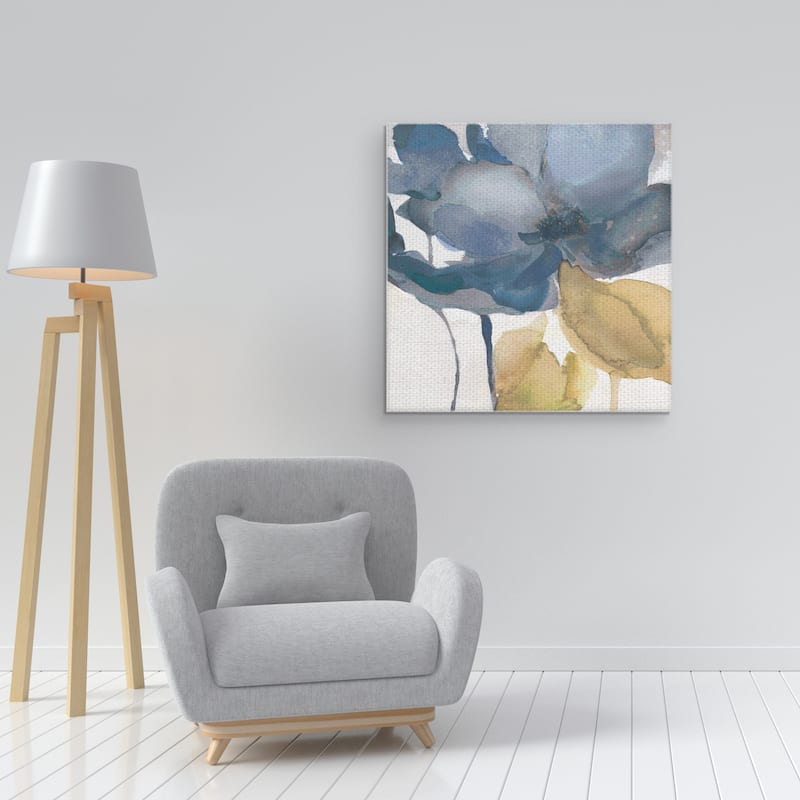 Blue Note II by Galaxy of Graphics Canvas Art Print