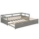 preview thumbnail 19 of 20, Merax Twin/King Expandable Sleeper Daybed with trundle