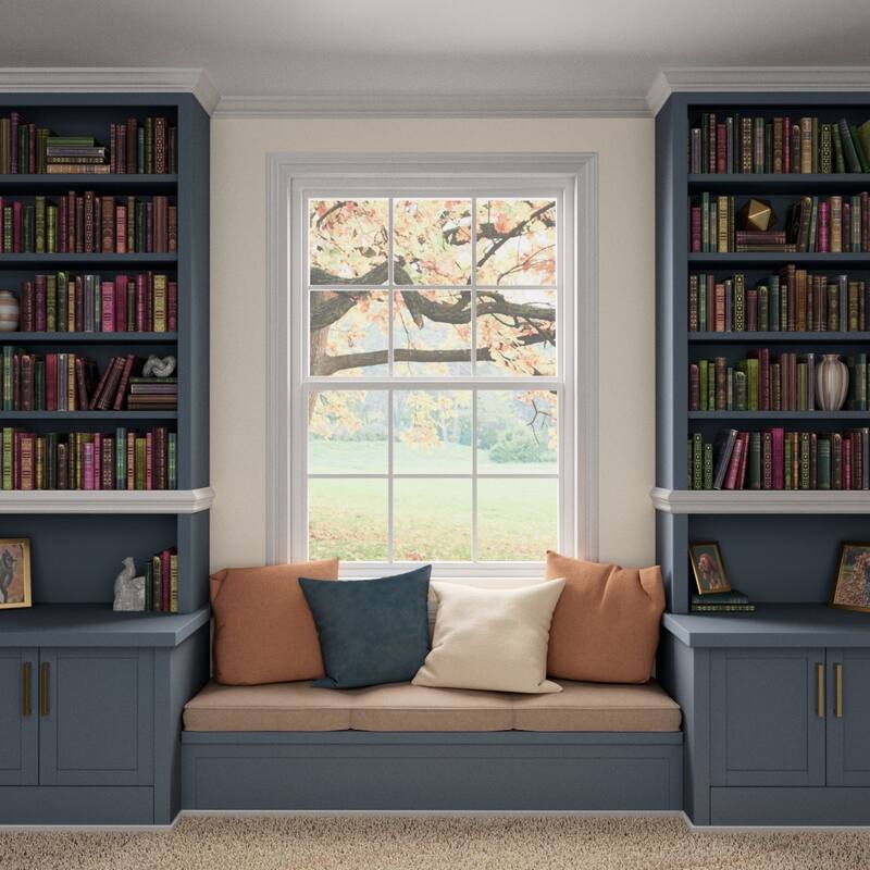 WM887: 3/8-in D x 1-1/4-in W x 96-in L Americraft Solid Hardwood Stain Grade S4S E1E Stop 887 Moulding