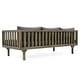 preview thumbnail 16 of 30, Claremont Farmhouse Outdoor 3 Seater Daybed with Water-Resistant Cushion by Christopher Knight Home