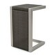 preview thumbnail 15 of 32, Cape Coral Modern C-Shaped End Table by Christopher Knight Home - 14.50" L x 15.00" W x 24.00" H