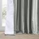 Exclusive Fabrics Solid Faux Dupioni Pleated Blackout Curtain Panel