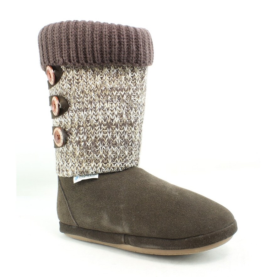 ladies boot slippers size 8