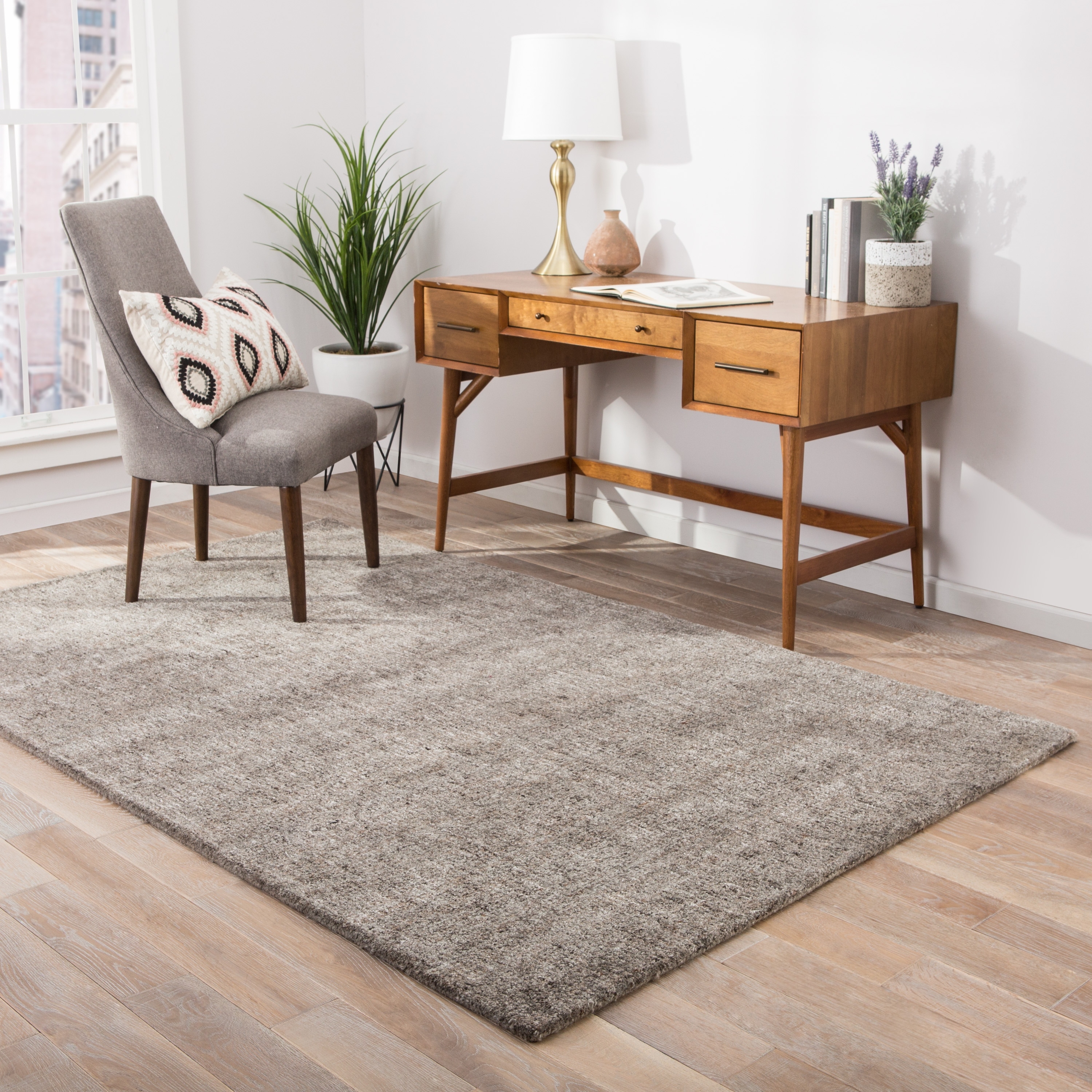 Kensington Handmade Solid Area Rug