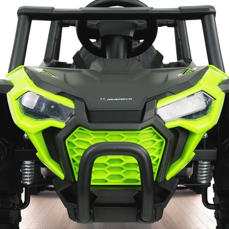12V Electric Ride-On UTV Car for Kids with Remote Control, LED Lights, Music Player, 3-6 Years