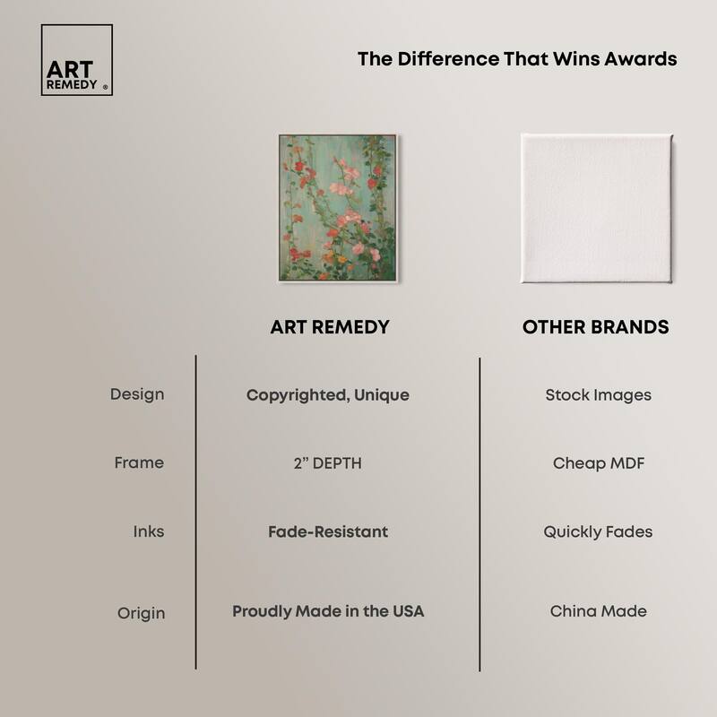 String of Colors II Canvas by Art Remedy