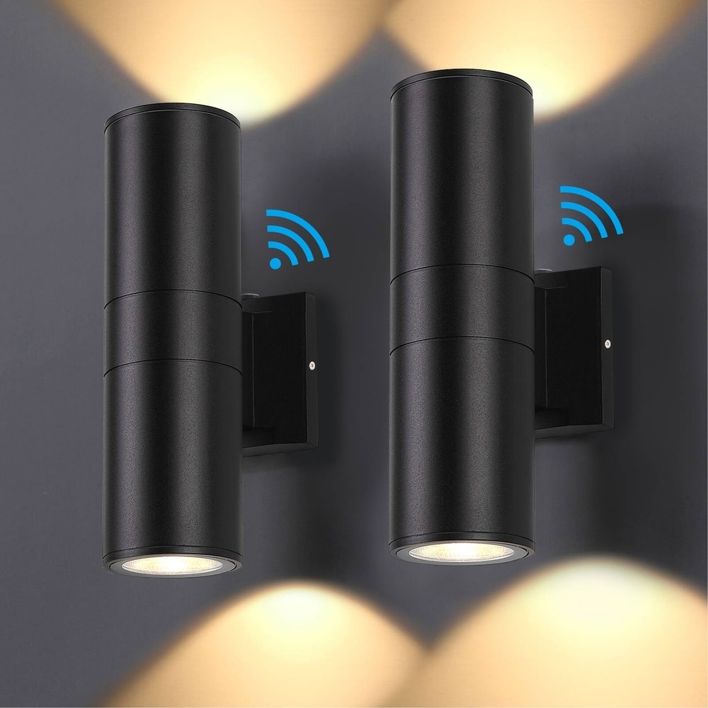 Dusk to Dawn Outdoor Lighting Sensor Wall Lights, IP65 Waterproof Aluminum for Porch Patio etc