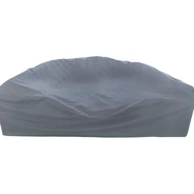 Outdoor Patio Furniture Waterproof Fabric Couch Half-Moon Sofa Set Protection Cover
