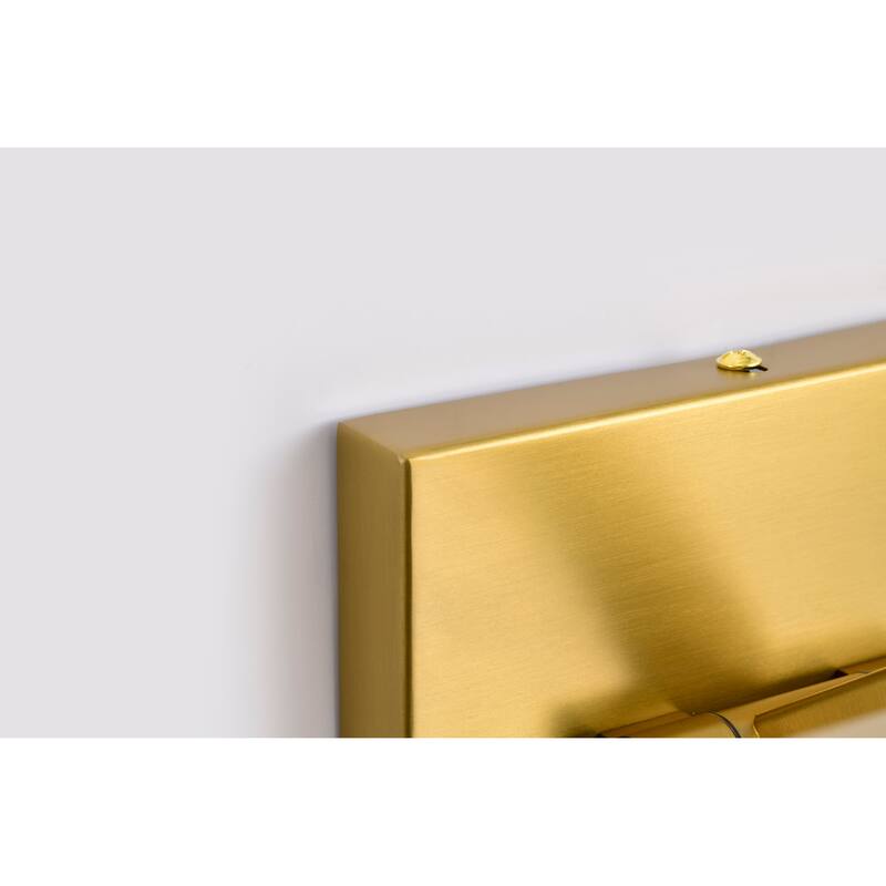 Hazel 3 Foot LED Picture Light 3 CCT Selectable Vintage Brass Finish Acrylic Lens - Vintage Brass