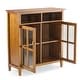 preview thumbnail 3 of 22, WYNDENHALL Norfolk Wood Storage Media Cabinet - 39"Wx16"Dx42"H