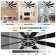preview thumbnail 12 of 35, Bella Depot 72" Modern Large Ceiling Fan 6-speed Reversible with Dimmable Light and Remote for Family Room