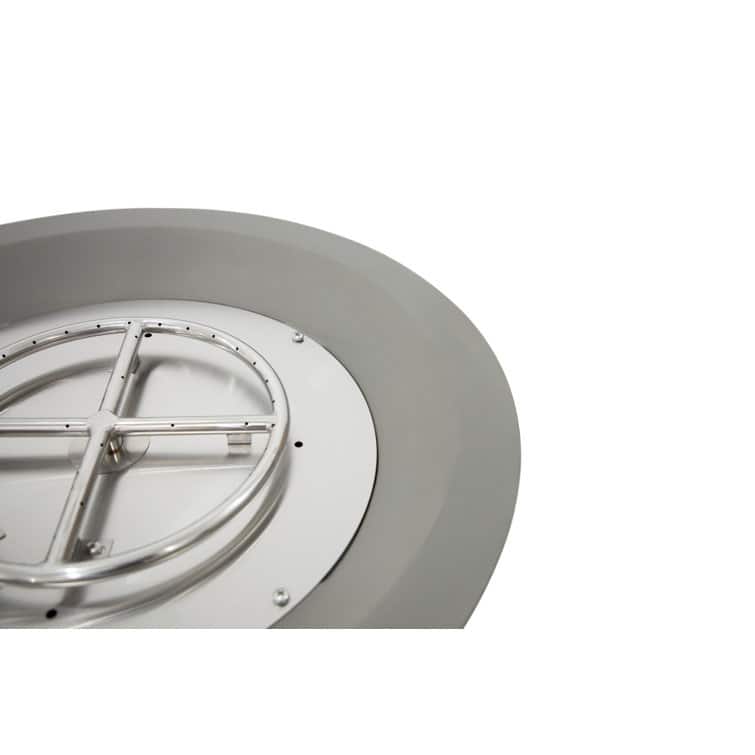 Portland 27" Round Concrete Fire Bowl by AMS Fireplace