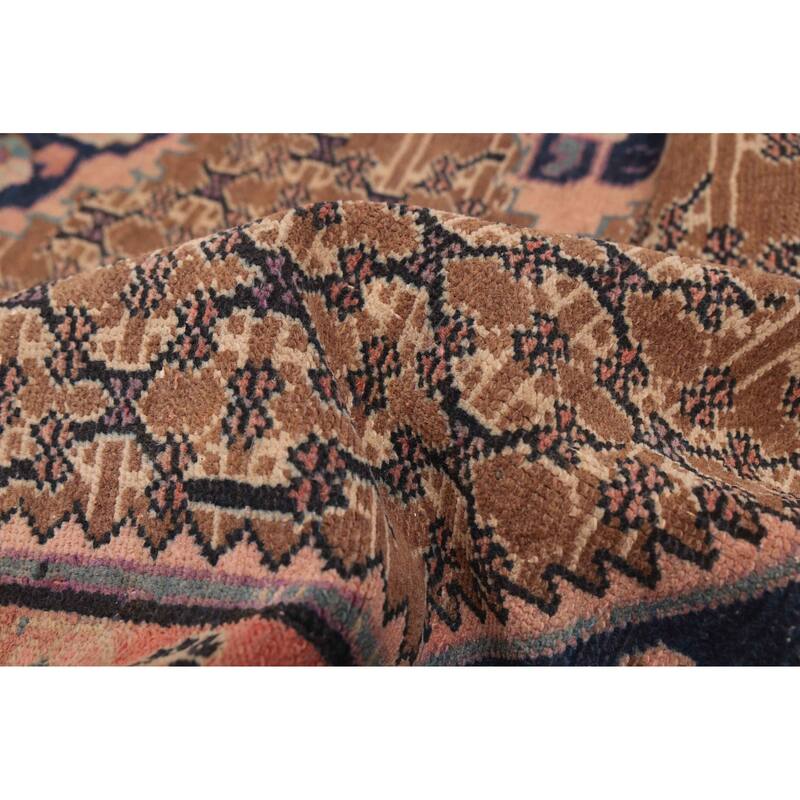 ECARPETGALLERY Hand-knotted Antalya Vintage Brown Wool Rug - 5'4 x 9'2