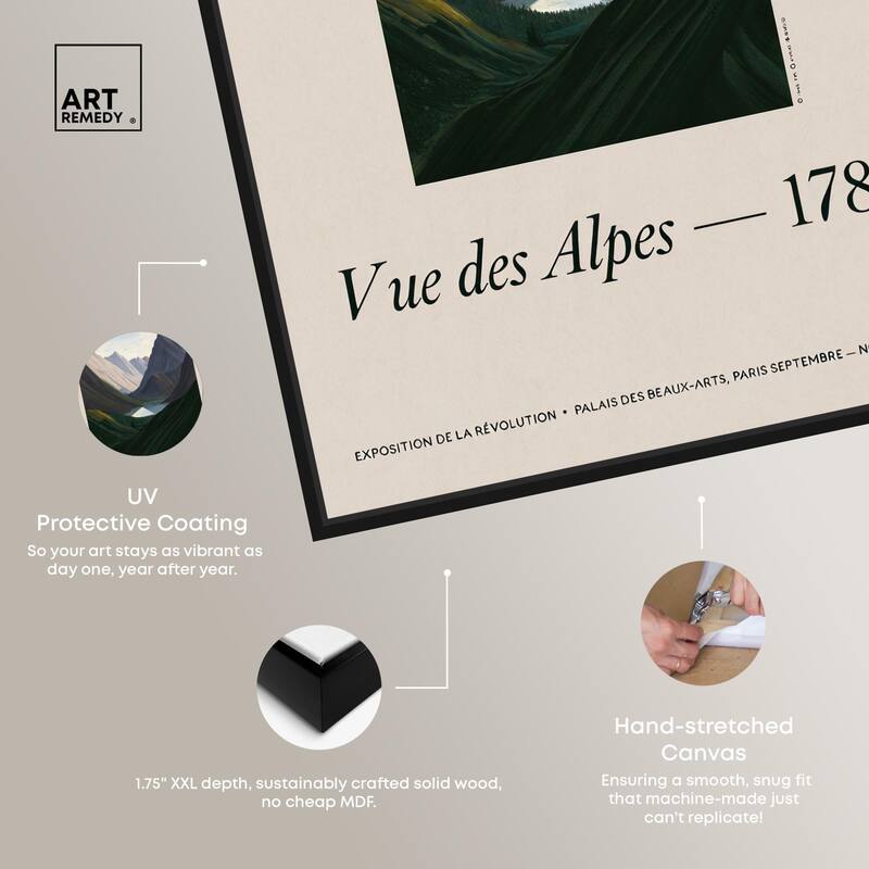 Mountains of 1784 Canvas by Art Remedy