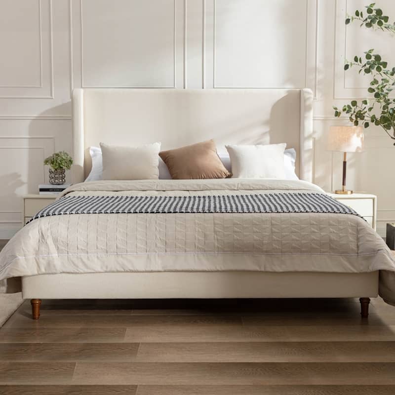Harper Tall Headboard Upholstered Bed