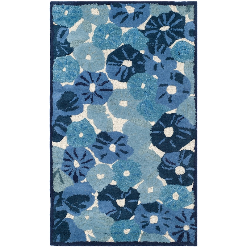 Martha Stewart by SAFAVIEH Poppy Field Wool/ Viscose Rug