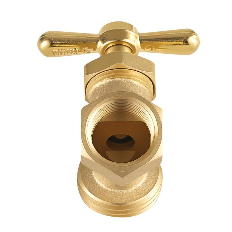Anmytek Hose Bibb 1/2 Inch FIP x 3/4 Inch MHT Faucet Spigot