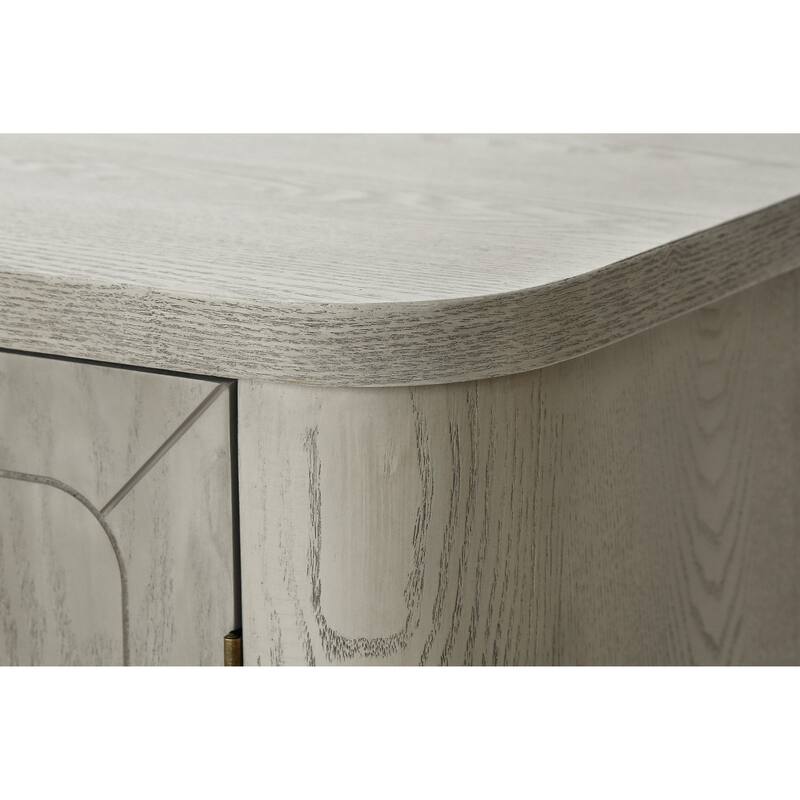 Rounded Design Elements Sideboard