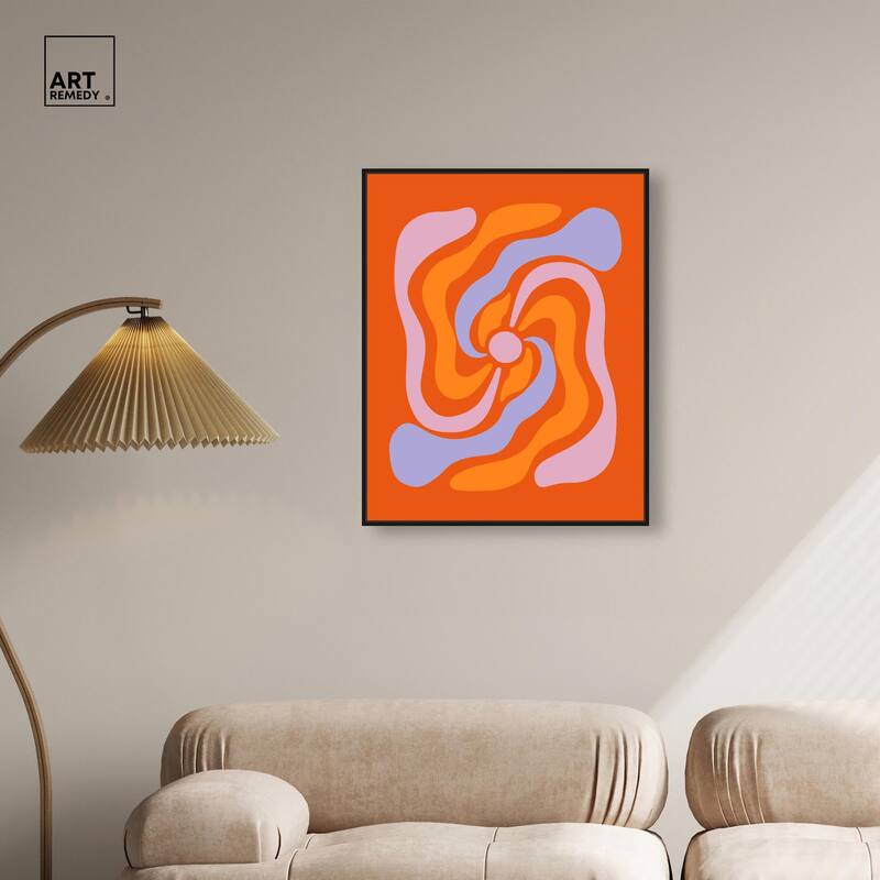 To Paste the Petals Canvas by Art Remedy