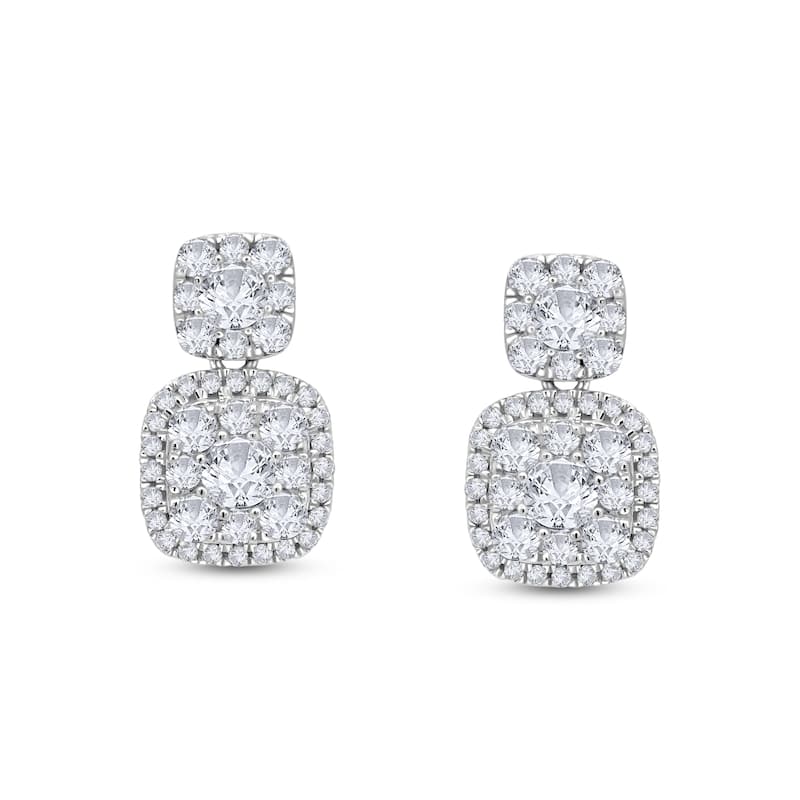 10KW Round Diamond 1 CTW Earrings