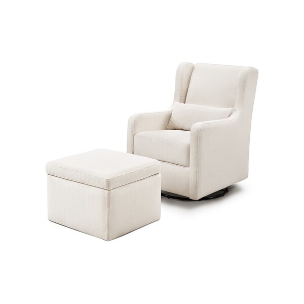 Carter's by Davinci Adrian Swivel Glider with Storage Ottoman. Opens flyout.