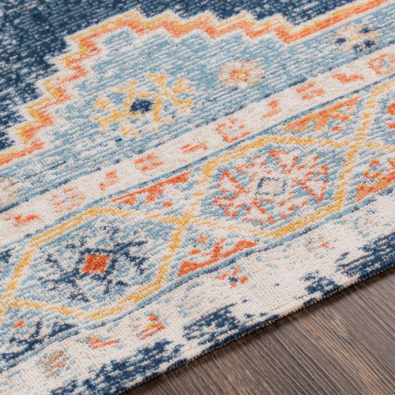 Livabliss Huntington Beach Bohemian Tribal Indoor / OutdoorArea Rug