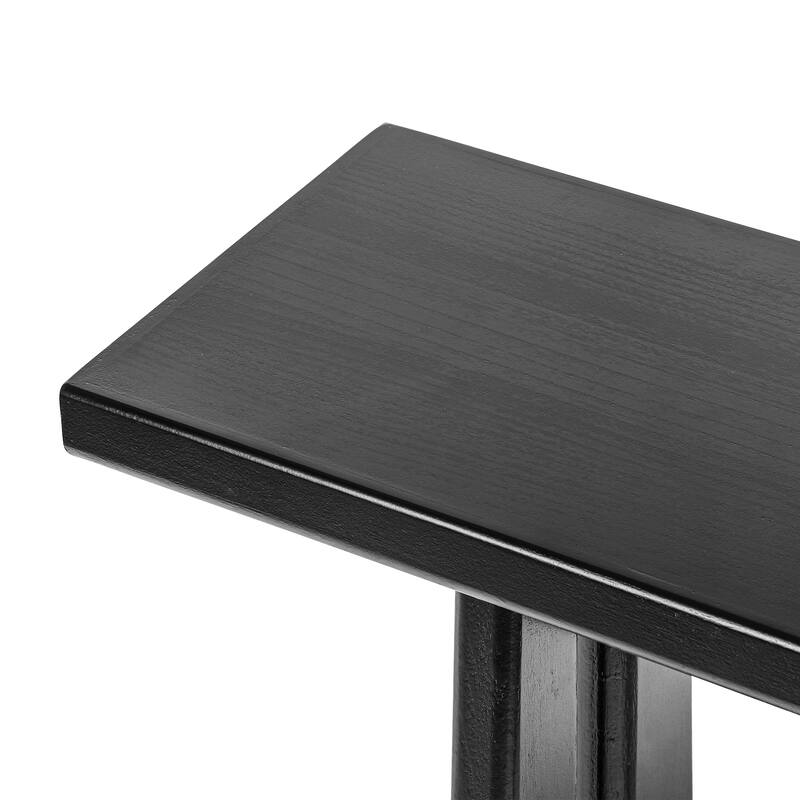 Mirod Elegant Console Table with Geometric Silhouette, Architectural Touch for Living Room, Entryway, Hallway