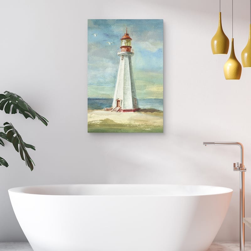 Lighthouse III by Danhui Nai Canvas Art Print
