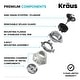 preview thumbnail 15 of 16, KRAUS WasteGuard Continuous Feed Garbage Disposal for Kitchen Sinks