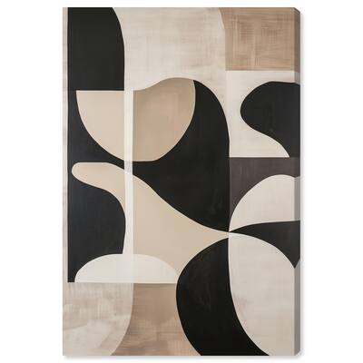 Disc Dynamics Canvas by Art Remedy, Gallery Wrapped