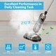 preview thumbnail 5 of 8, Costway Steam Mop Electric Cleaner Steamer w/ LED Headlights for - See Details