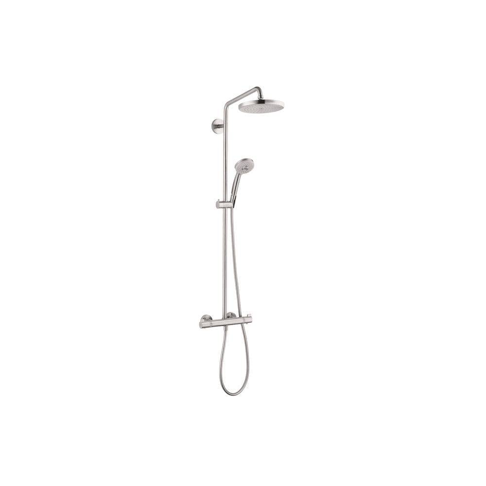 Hansgrohe Croma Thermostatic Showerpipe 220 1-Jet, 2.5 GPM