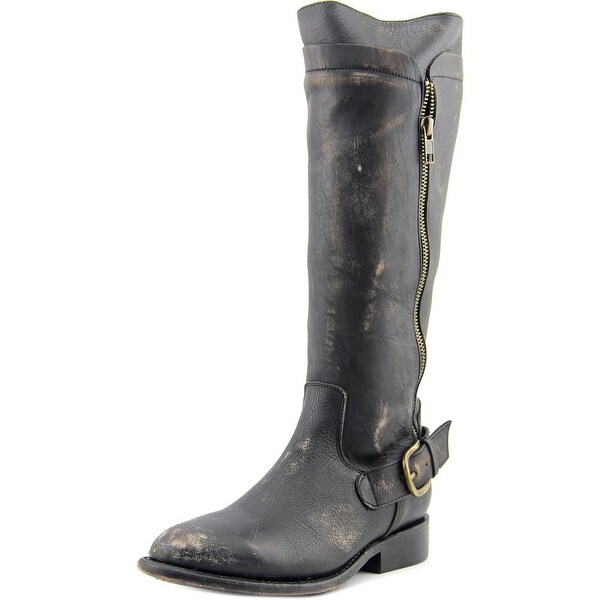 Matisse Tawny Women Pointed Toe Leather Black Knee High Boot