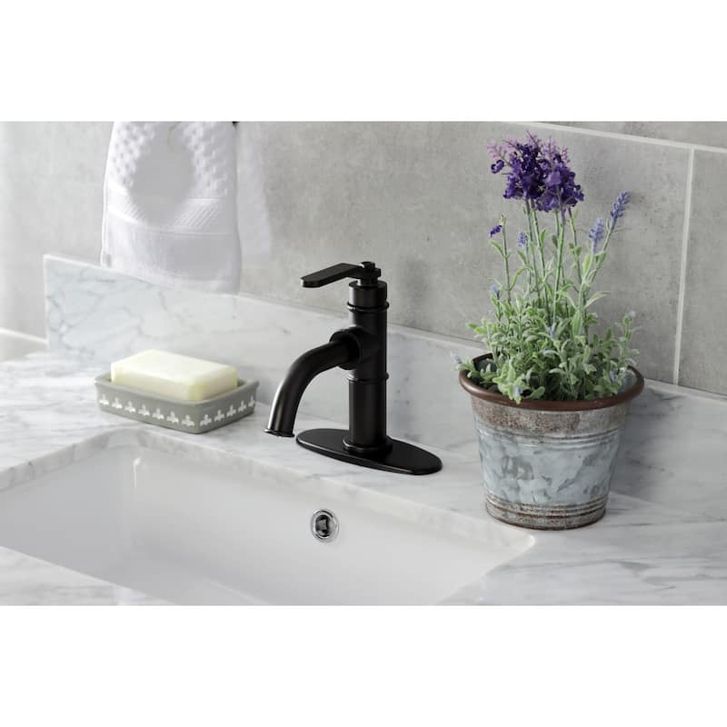 Kingston Brass Whitaker 1.2 GPM Deck Mounted Single Hole Bathroom