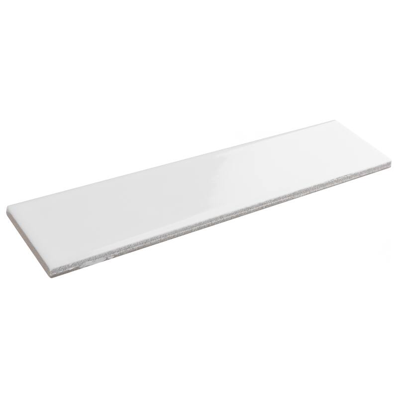 Merola Tile Metro Soho Subway Glossy White 1-3/4" x 7-3/4" Ceramic Floor and Wall Tile