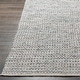 preview thumbnail 31 of 31, Livabliss Franklin Cotton/ Leather Area Rug