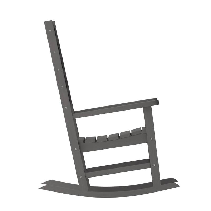Classic Outdoor All-Weather HDPE Rocking Chair