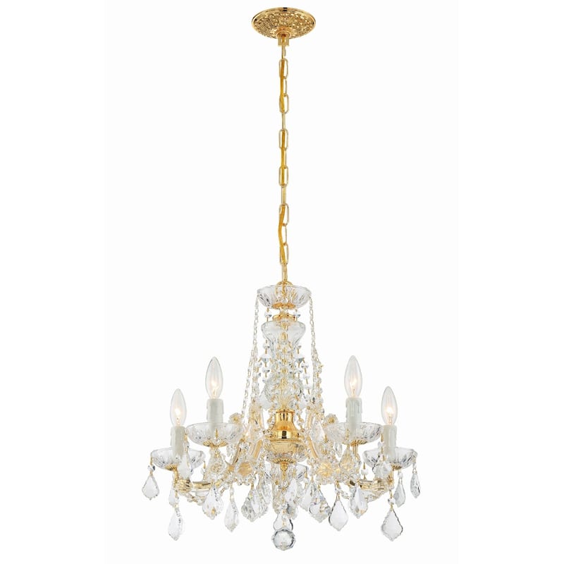 Crystorama Lighting Group Maria Theresa 5 Light 20" Wide Chandelier