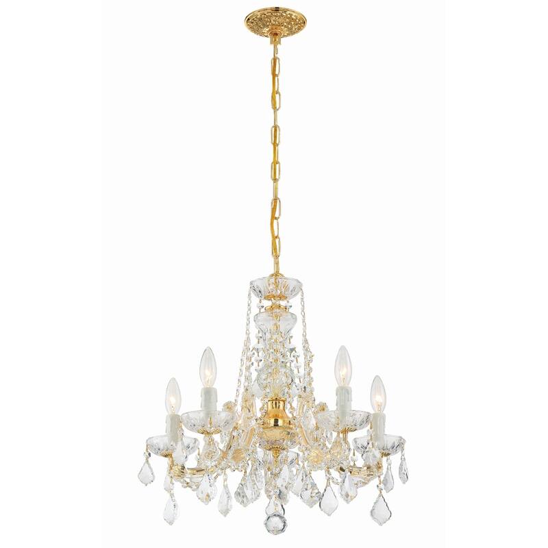 Crystorama Lighting Group Maria Theresa 5 Light 20" Wide Crystal