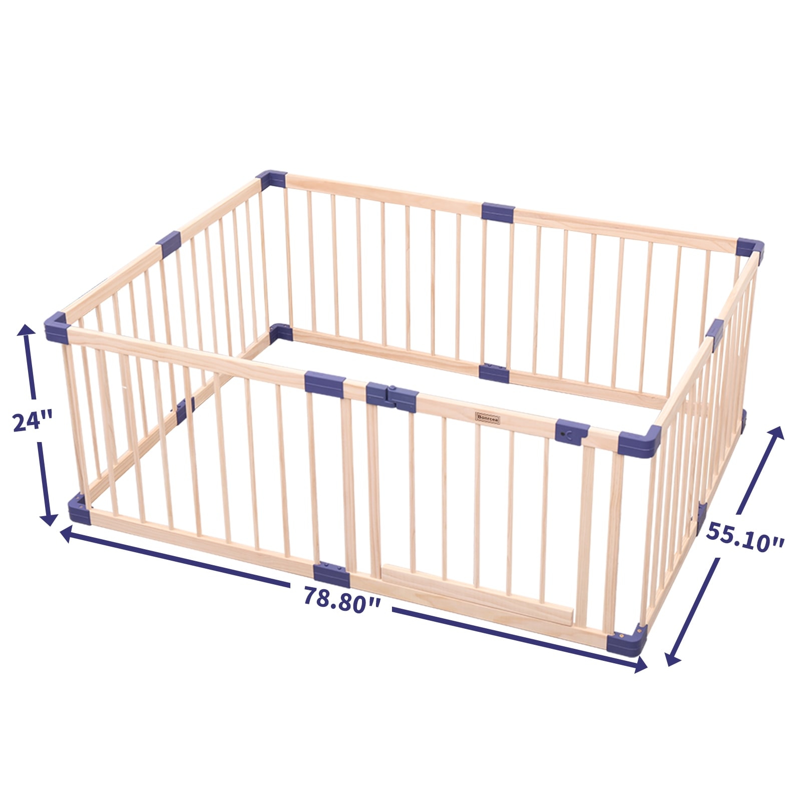 Baby Wooden Safety Gate