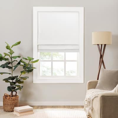 Eclipse Lane Cordless Roman Shades for Windows, Room Darkening