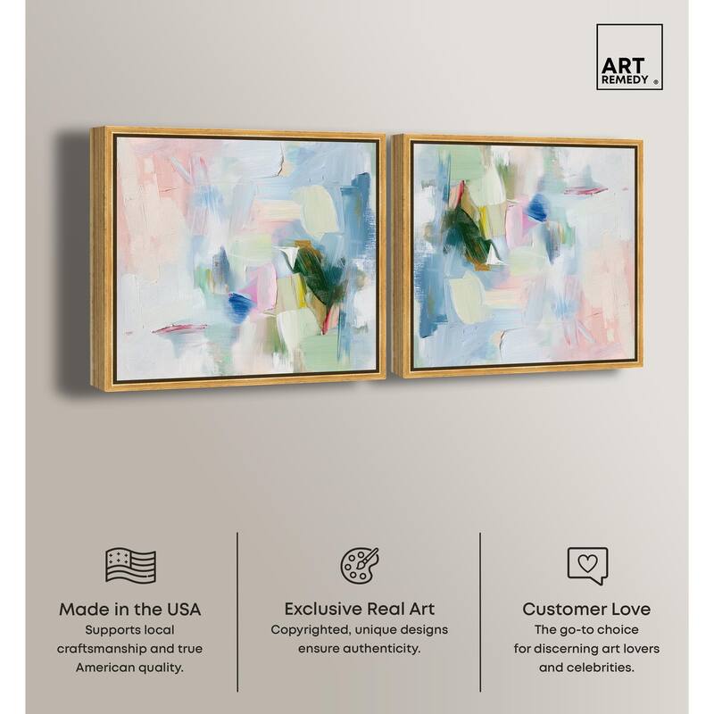 Floral Tin Canvas by Art Remedy